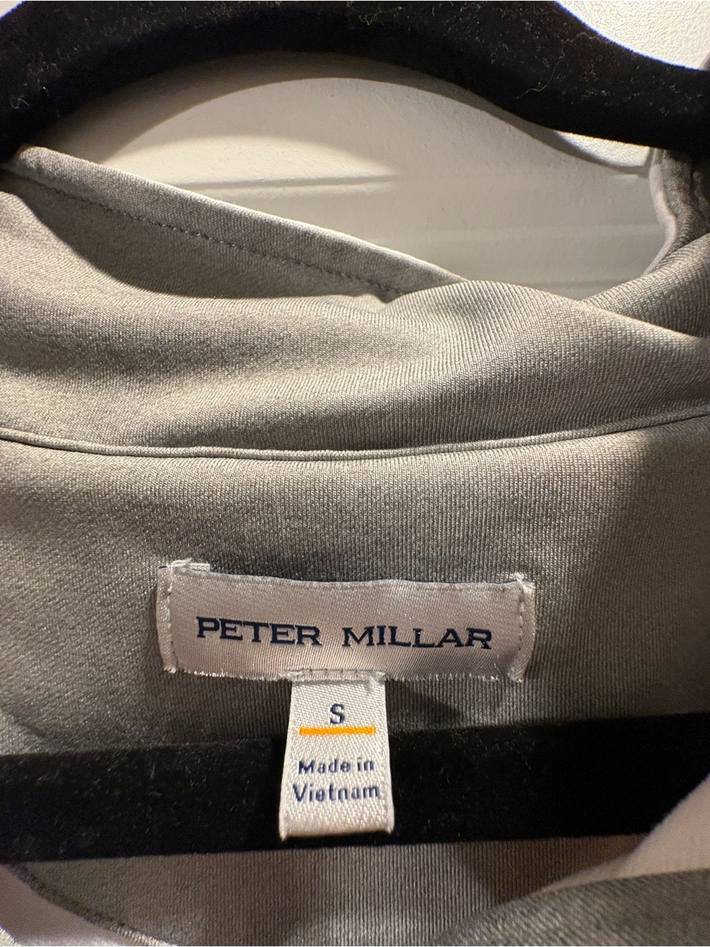 Peter Millar Crown Sport Perth Performance Quarter Zip Pullover White Men's S - Picture 2 of 6